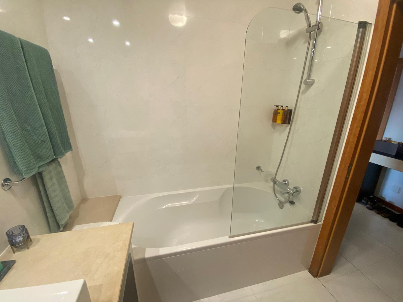 Bathroom before renovation from a wider angle